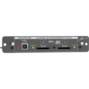 Behringer X-LIVE X32 Expansion Card for 32-channel SD/SDHC card