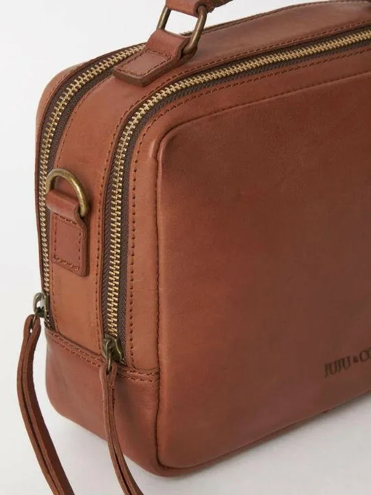 berlin bag | cognac