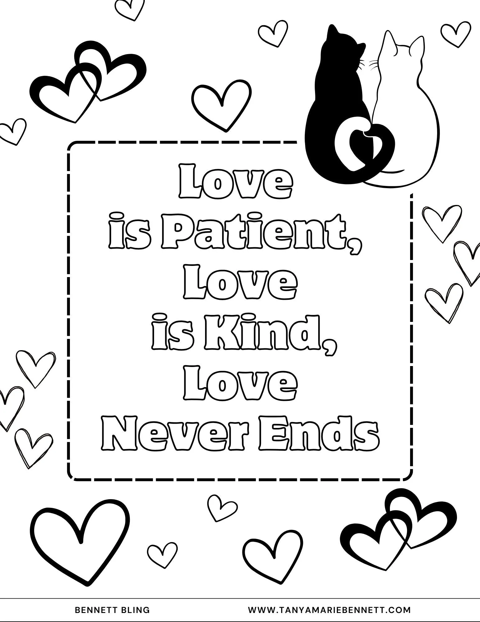 Betty Bling The Color of Love Coloring Book, Betty Boop Coloring Book, Digital Download, Valentine Printable, Valentines Gift, Digital Art
