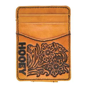 BGHMC009 Money Clip - Hooey - "Anhalt" - Hand Tooled Leather