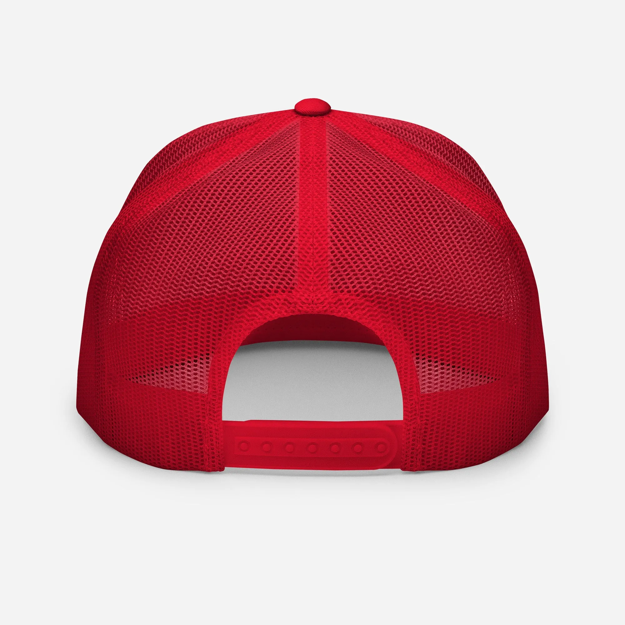 Big Bear Skiing CA Flag Trucker Cap