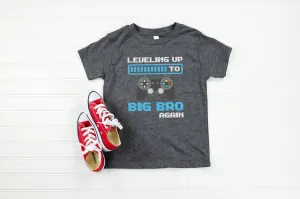 Big Brother Again Shirt, Big Brother Shirt, Promoted to Big Brother Again, Big Bro Shirt, Big Brother Announcement, Pregnancy Announcement
