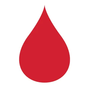 Big Climb - Blood Drop Decal - IN STOCK ITEM