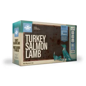 Big Country Raw Blend - Turkey Salmon Lamb