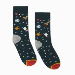 Big Kid Space Socks