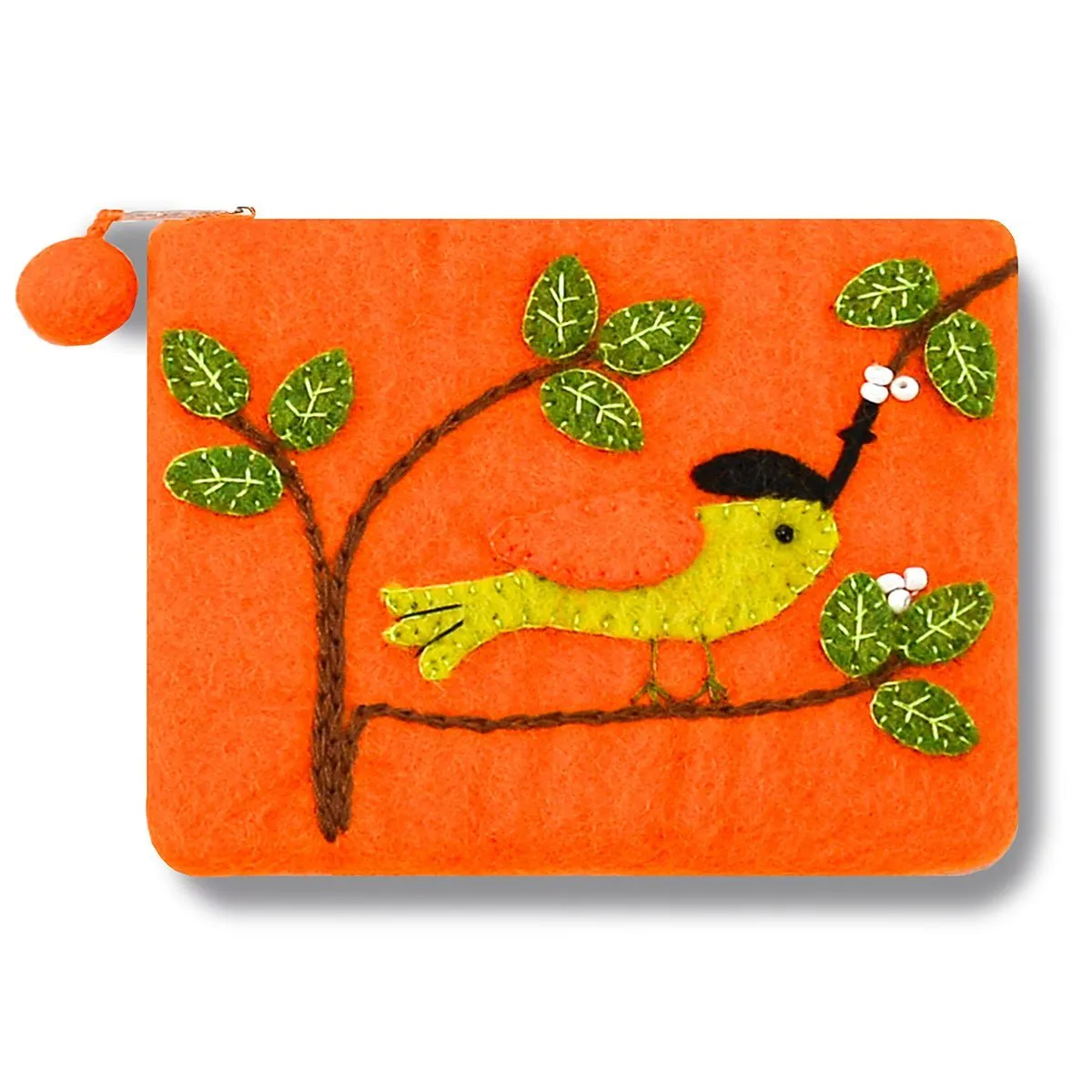 Bird on the Branch Theme Coin Purse