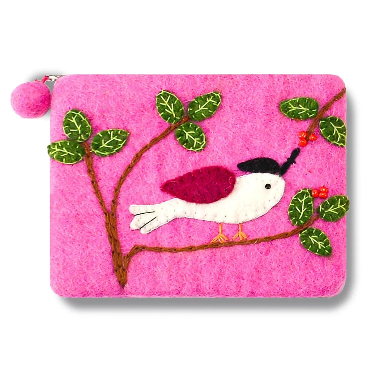 Bird on the Branch Theme Coin Purse