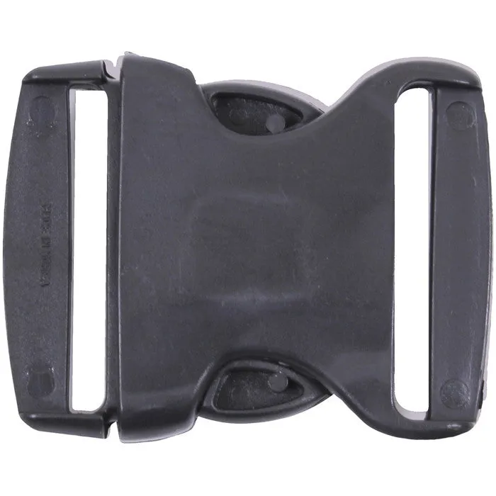 Black 2 in. Triple Retention Buckle