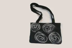 Black Felt Tote