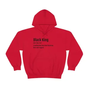 Black King - Unisex Heavy Blend™ Hooded Sweatshirt