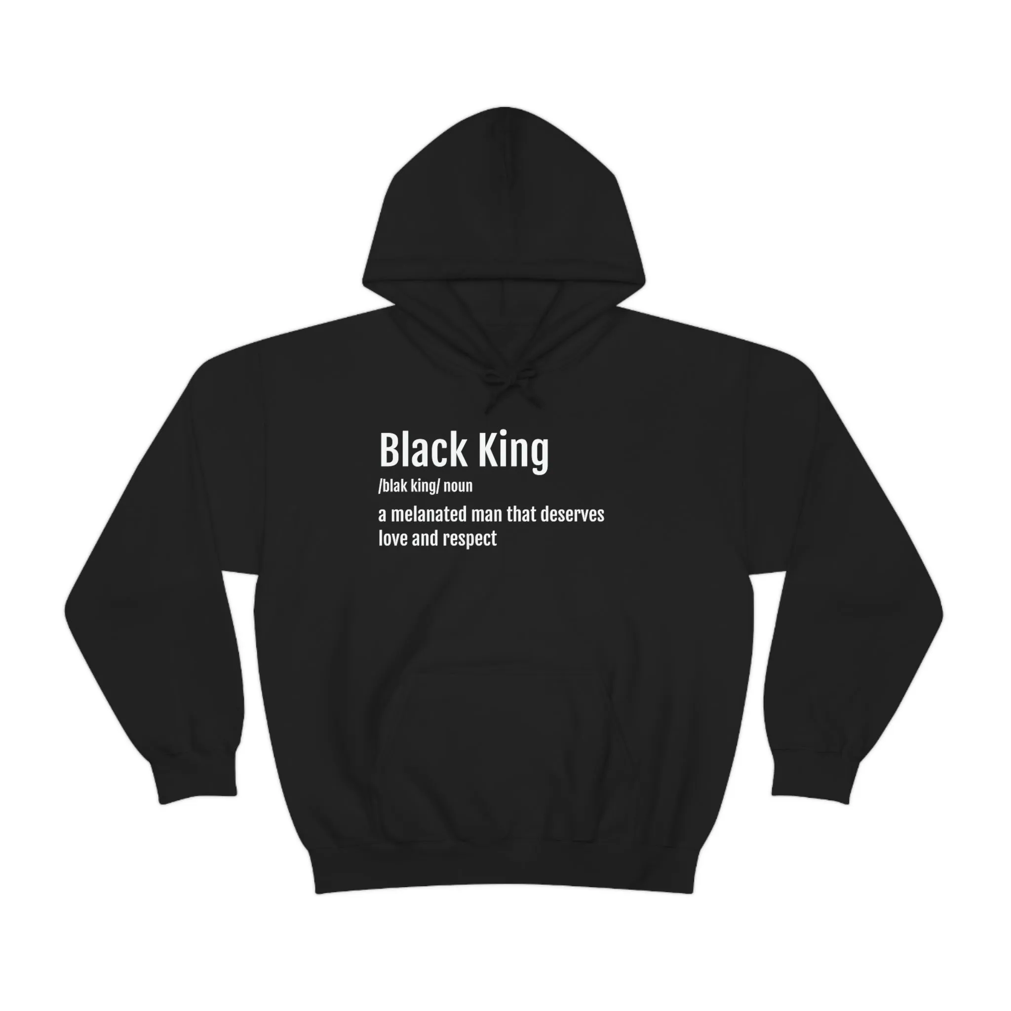 Black King - Unisex Heavy Blend™ Hooded Sweatshirt