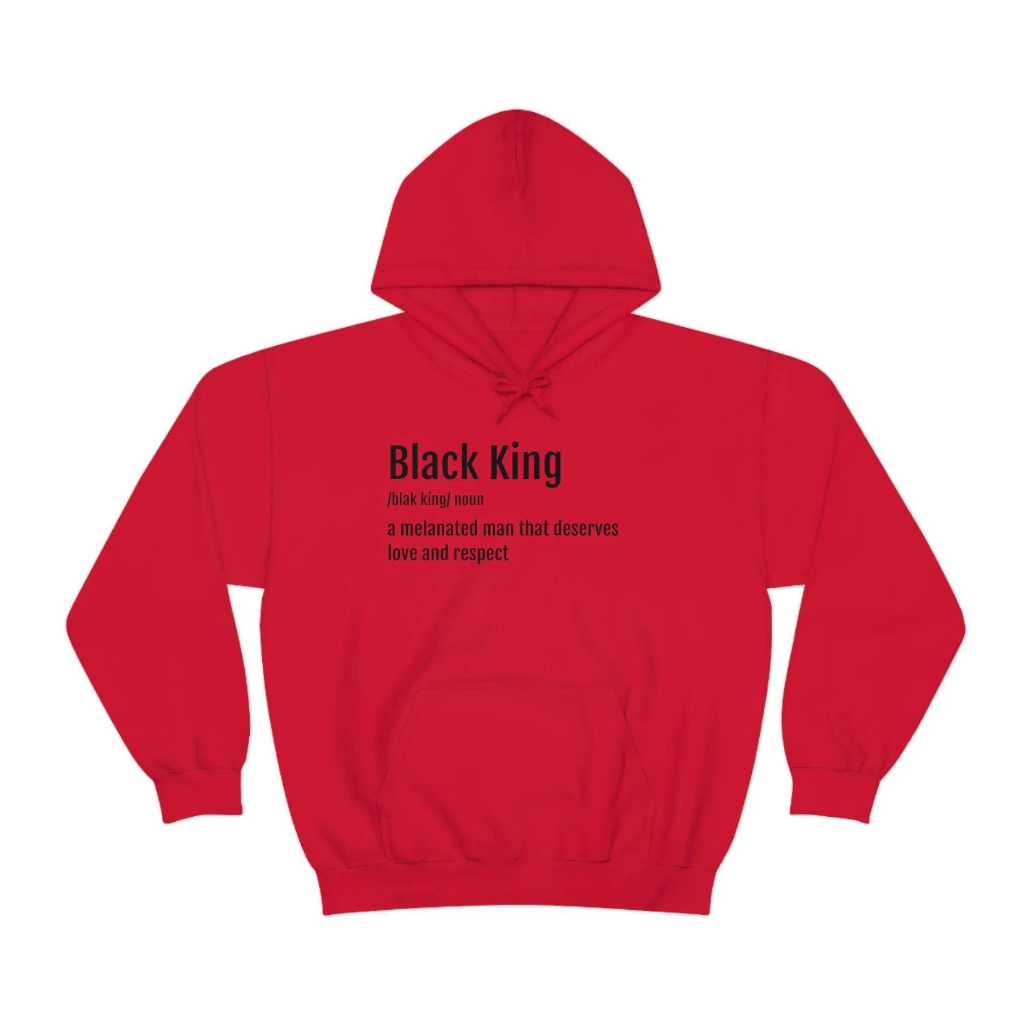Black King - Unisex Heavy Blend™ Hooded Sweatshirt