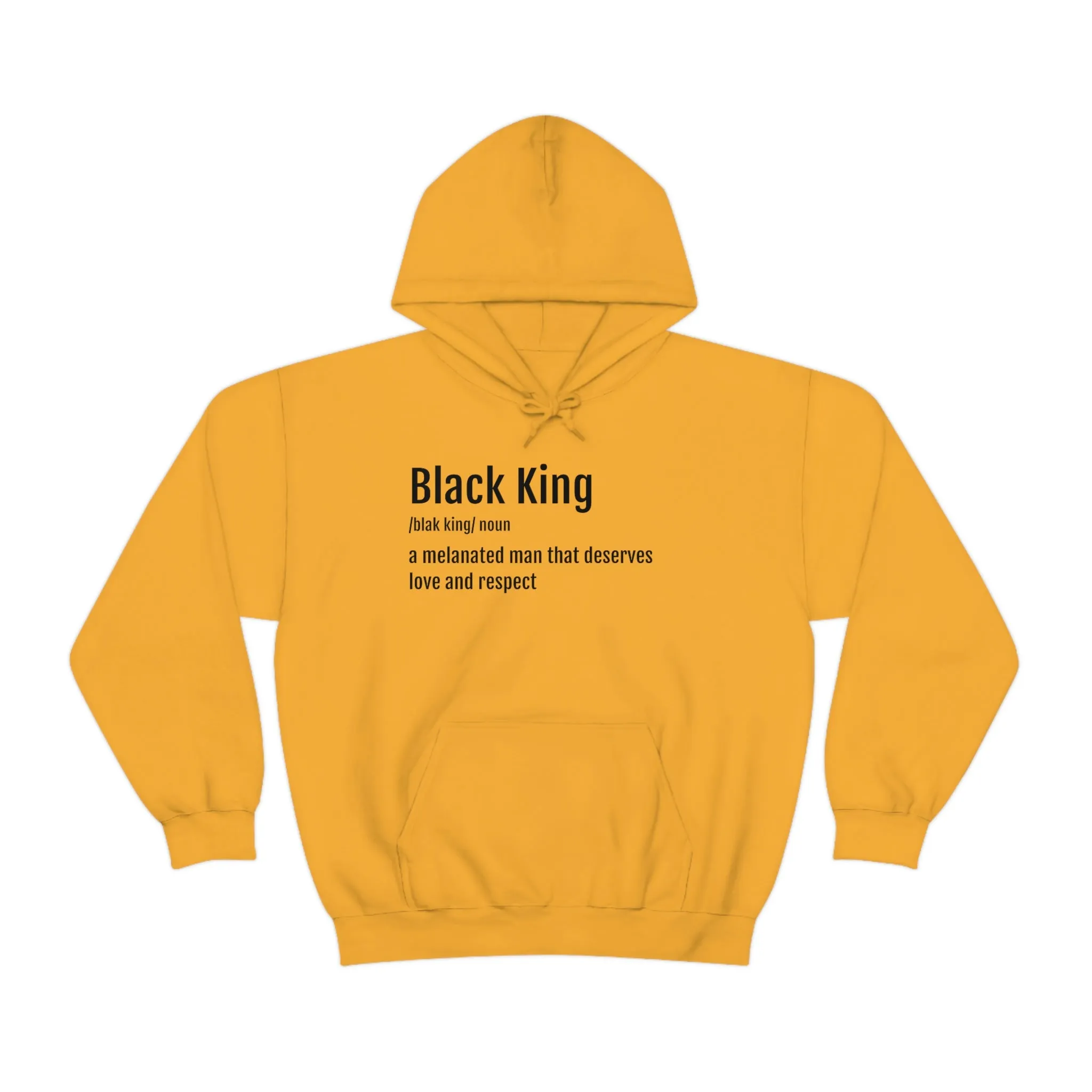 Black King - Unisex Heavy Blend™ Hooded Sweatshirt