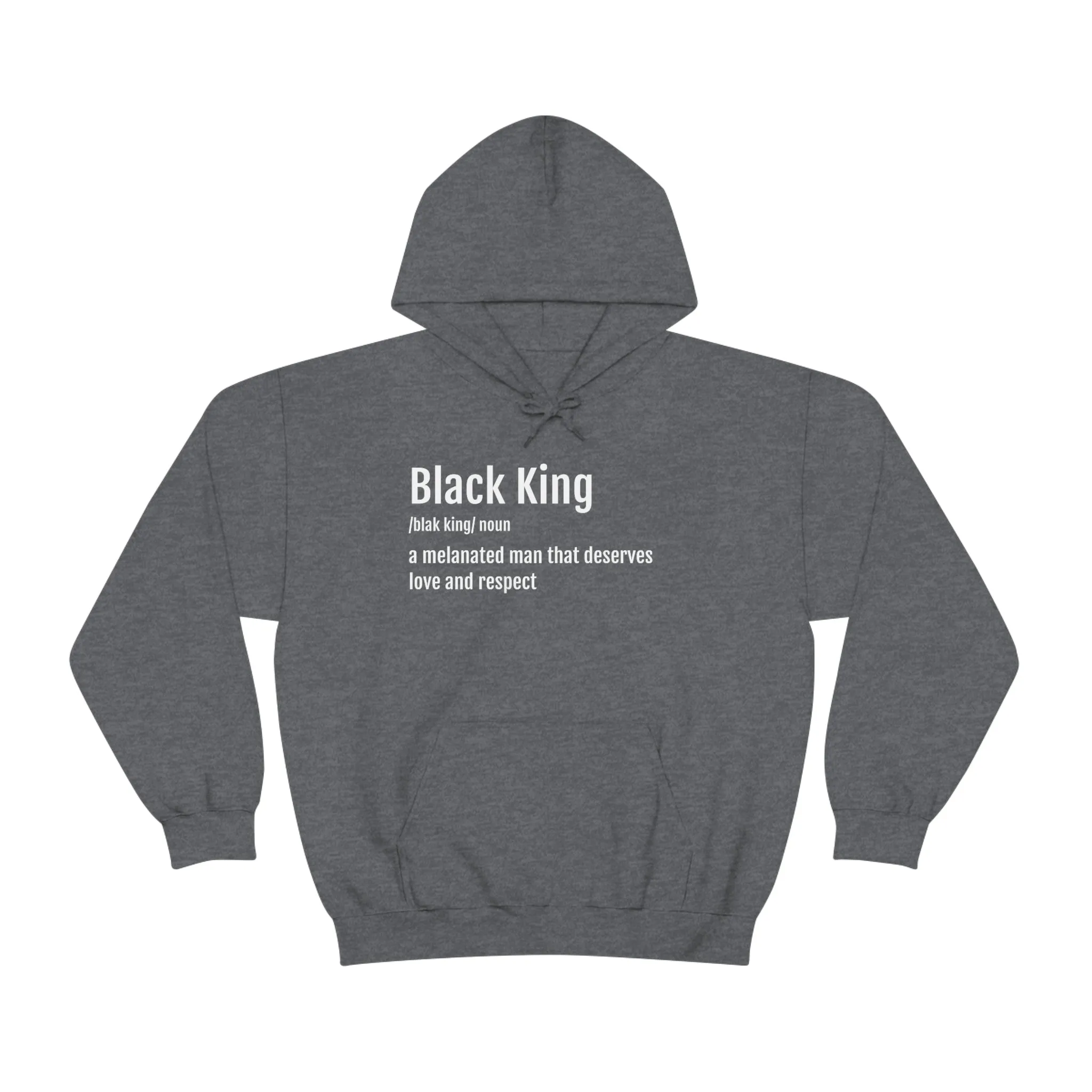 Black King - Unisex Heavy Blend™ Hooded Sweatshirt