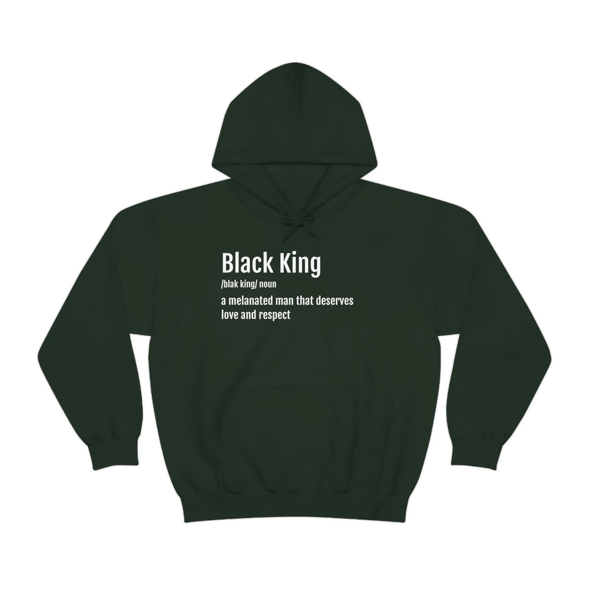 Black King - Unisex Heavy Blend™ Hooded Sweatshirt
