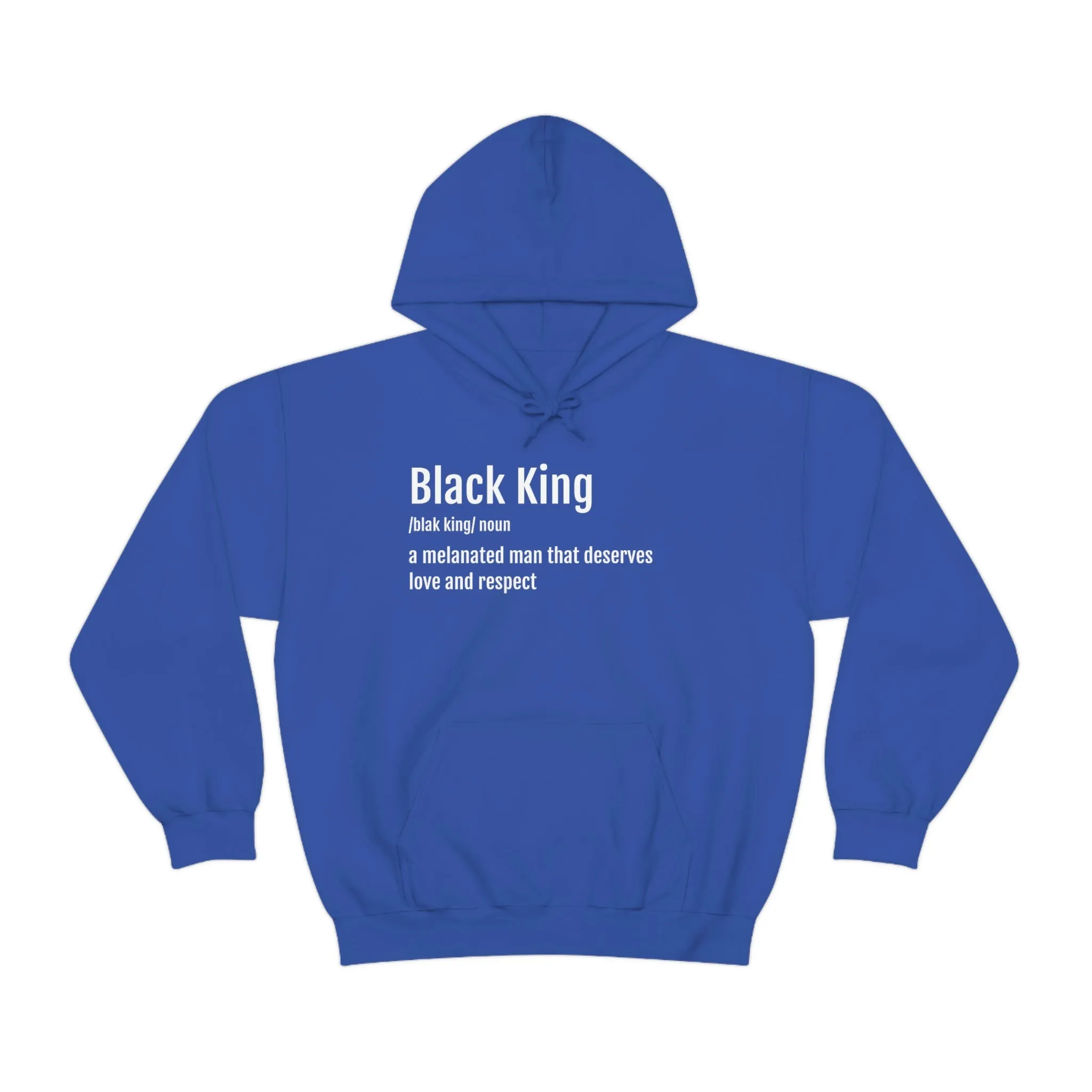 Black King - Unisex Heavy Blend™ Hooded Sweatshirt