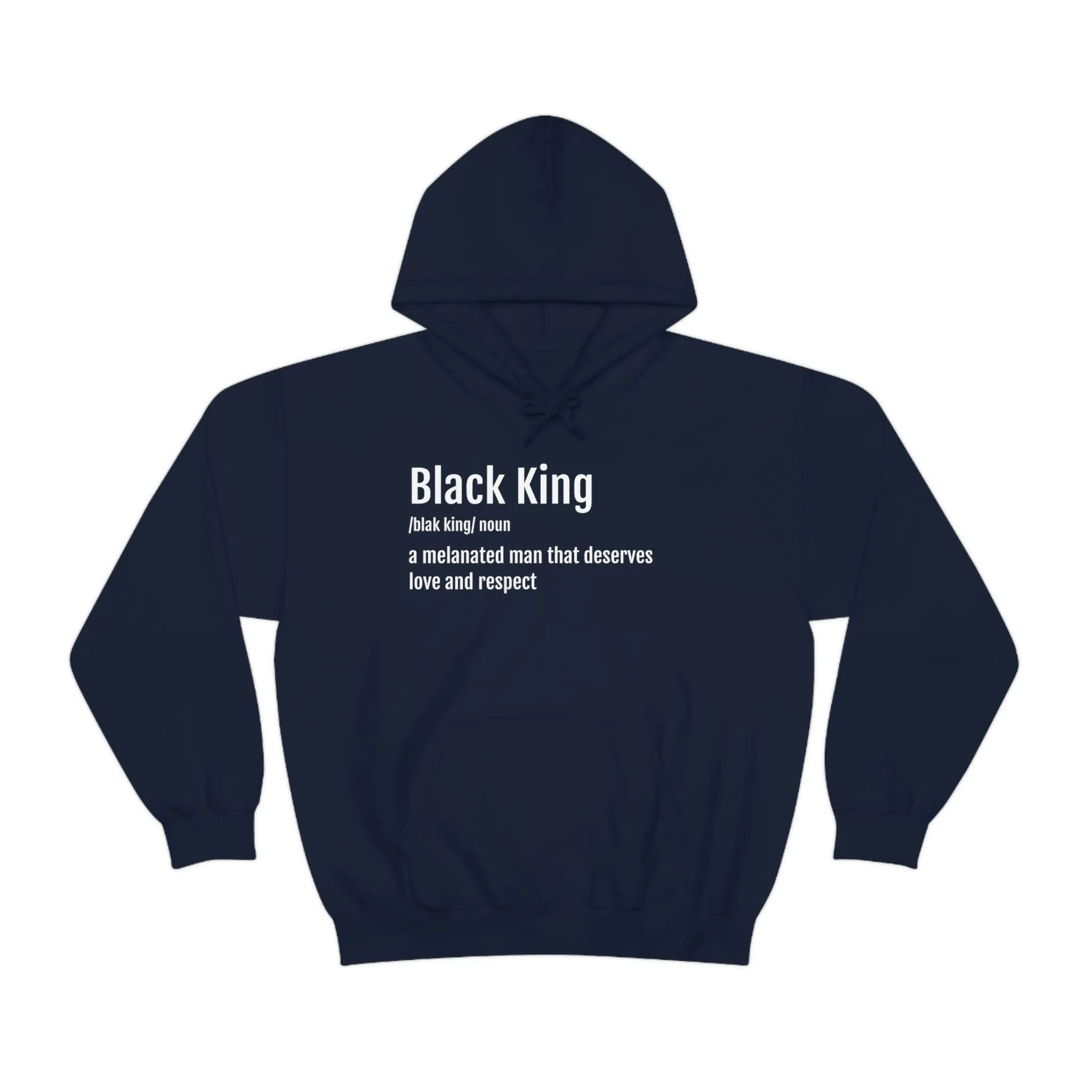 Black King - Unisex Heavy Blend™ Hooded Sweatshirt
