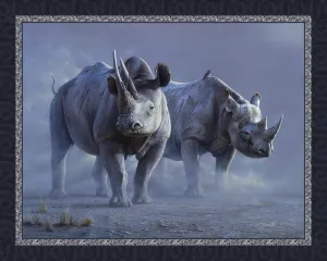 Black Rhinos Digital Panel