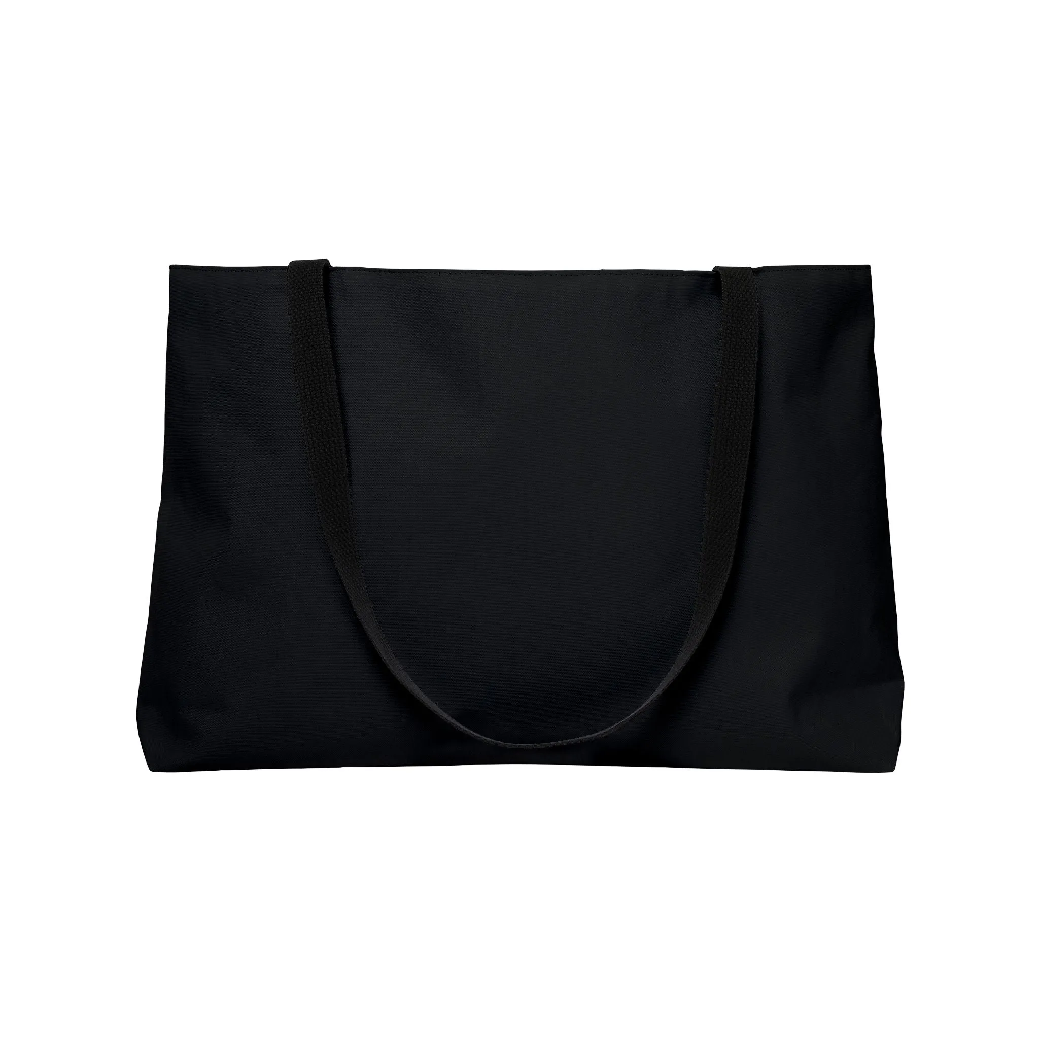 Black Weekender Tote Bag - Dark Protectors Logo