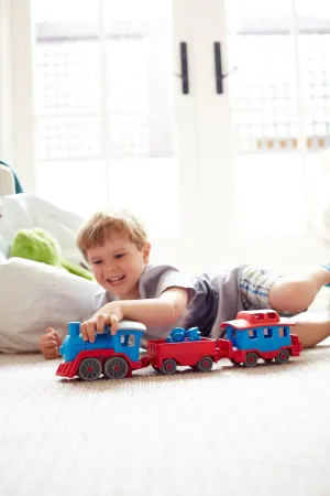 Blue Train - 100% Recycled Plastic Toy