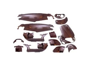 Body Part Kit EDGE 15 Pcs Audi Brown Metallic | Gilera Runner (-2005)