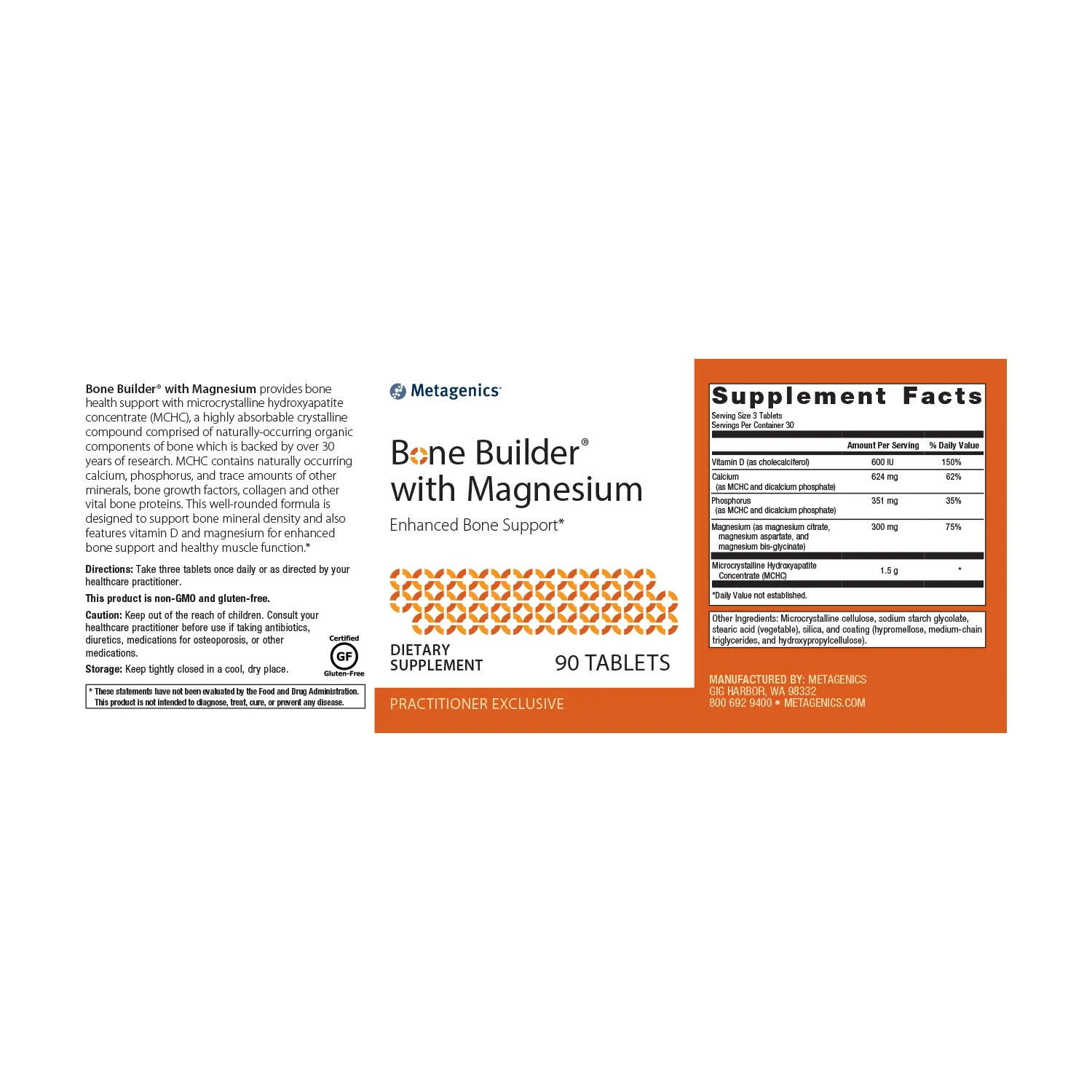Bone Builder® with Magnesium <br>Enhanced Bone Support*