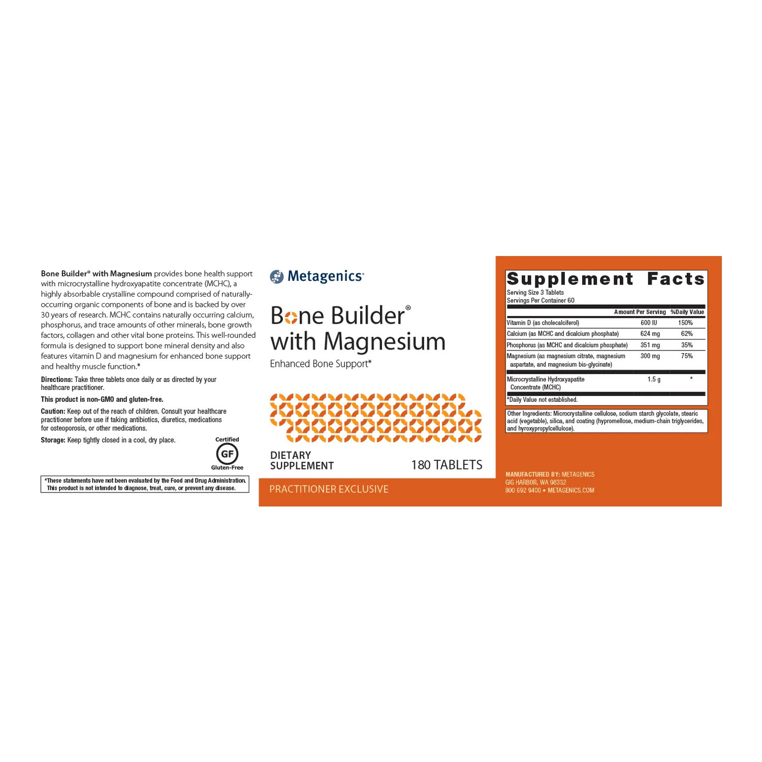 Bone Builder® with Magnesium <br>Enhanced Bone Support*