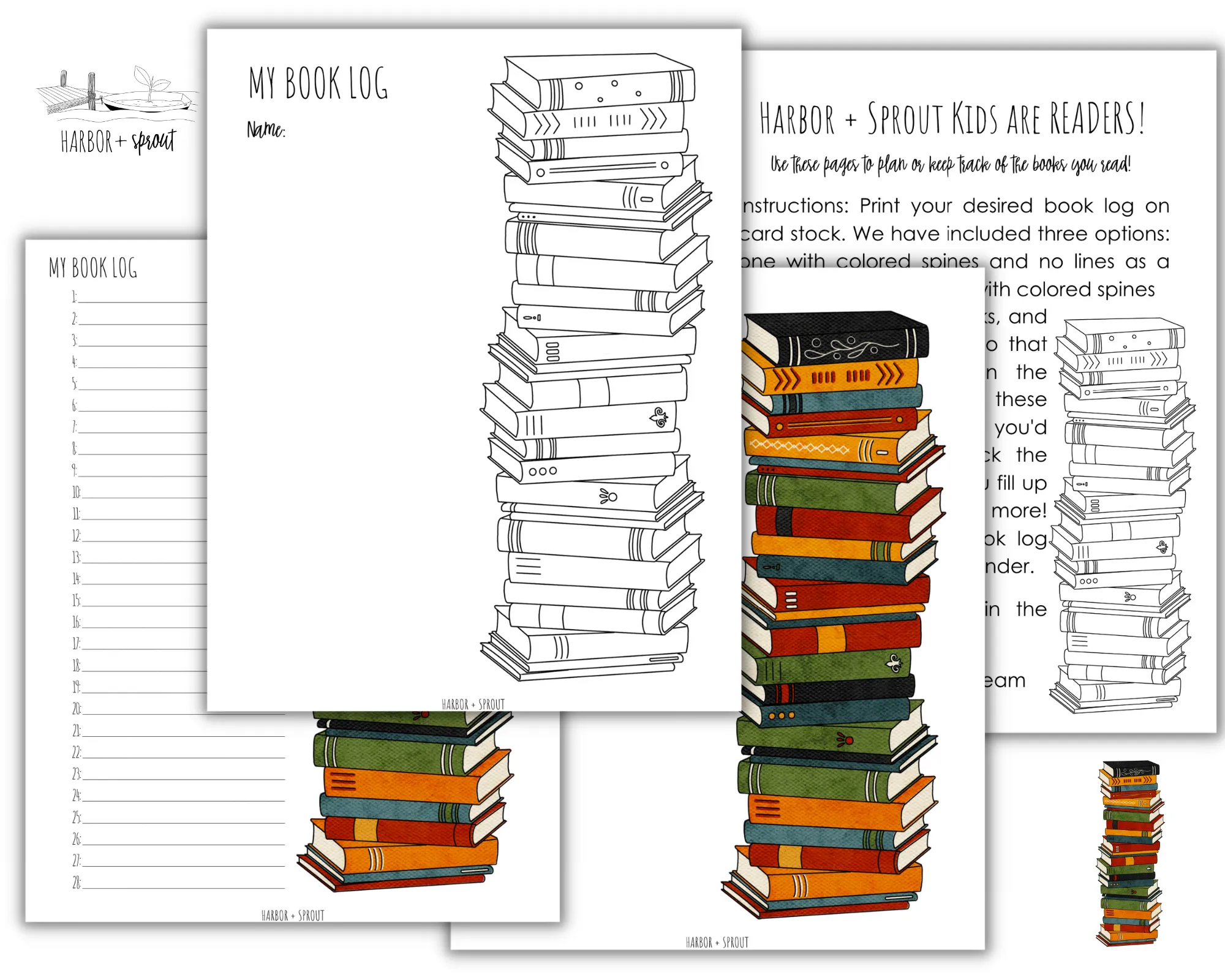 Book Logs FREEBIE