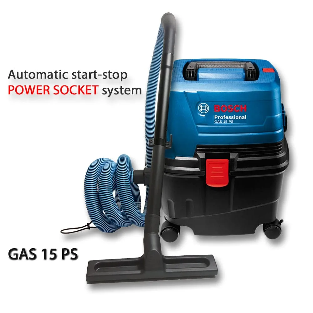 Bosch 15L Construction Dust Extractor 1100W - GAS 15