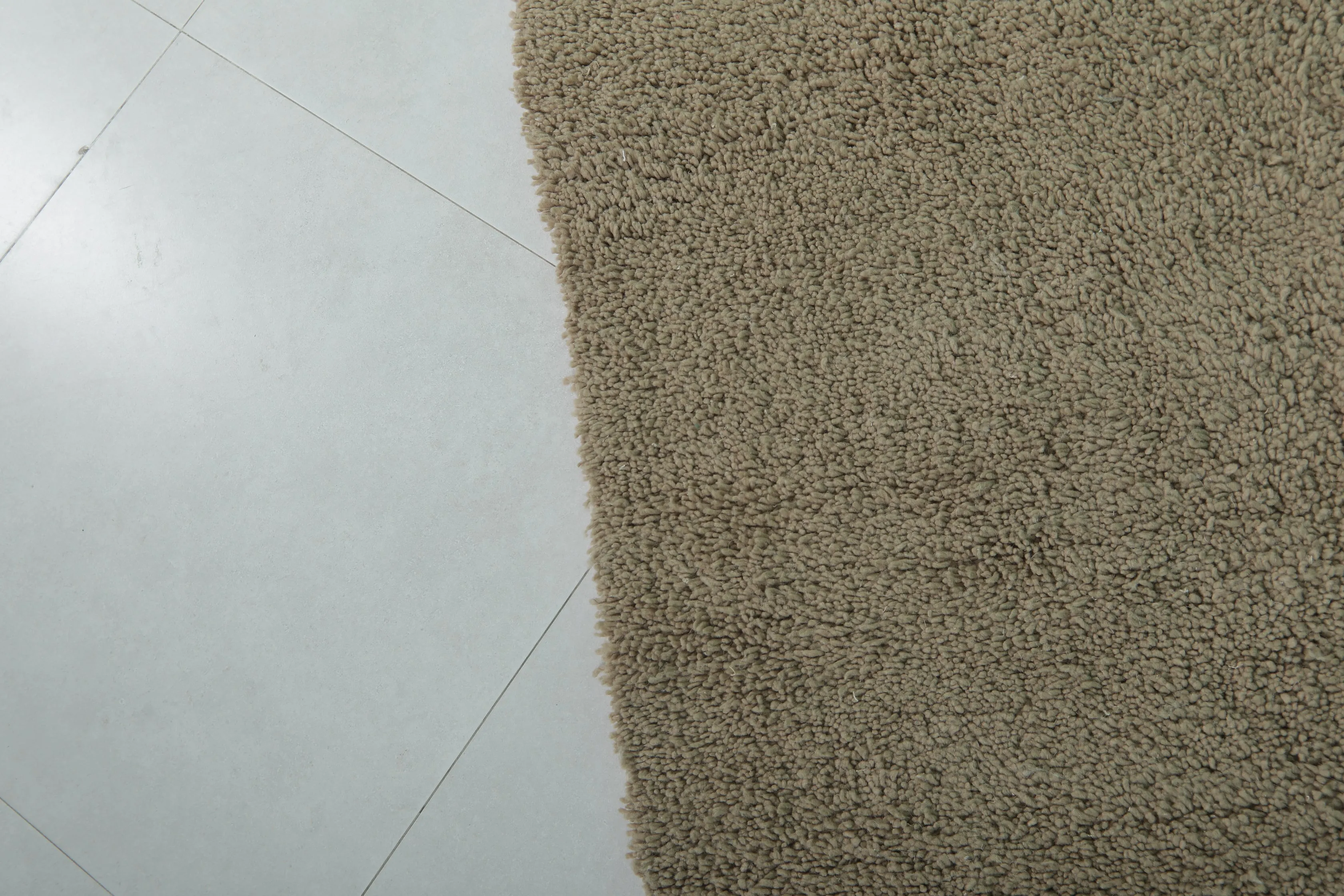Brown Moroccan Rug - 7.3 x 10.6 Feet | Handwoven Wool Carpet