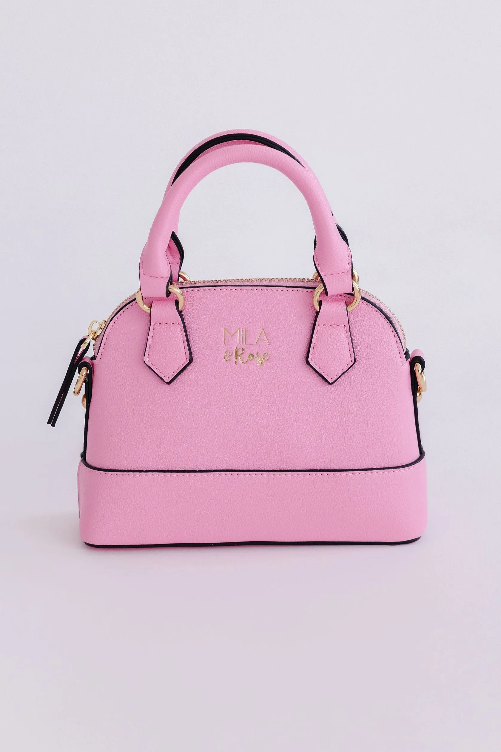 Bubblegum Pink Girl's Crossbody Purse