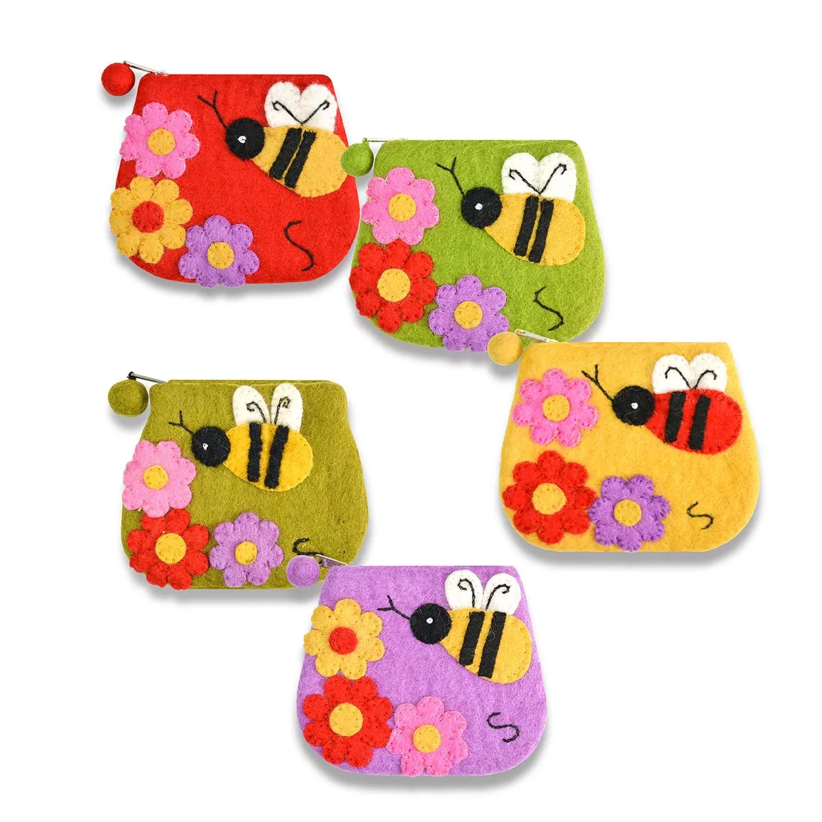 Bumble Bee Coin Purse