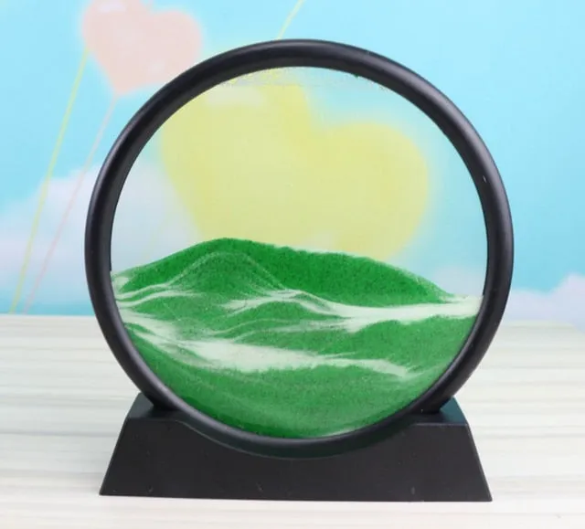 CalmCapsule- 3D Moving Sand Scape Art