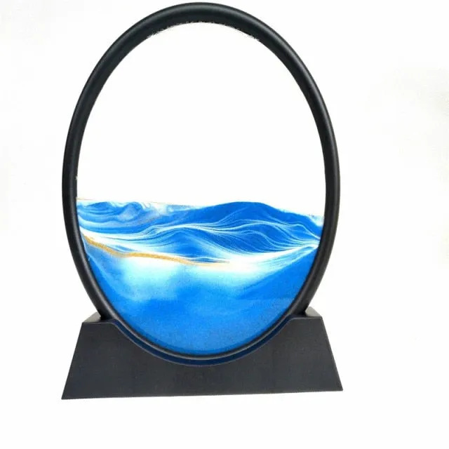 CalmCapsule- 3D Moving Sand Scape Art