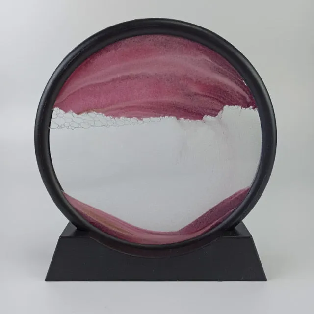 CalmCapsule- 3D Moving Sand Scape Art