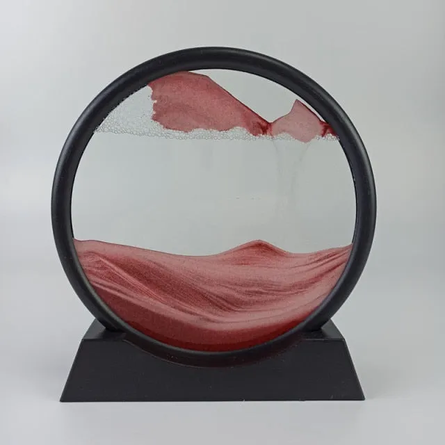 CalmCapsule- 3D Moving Sand Scape Art