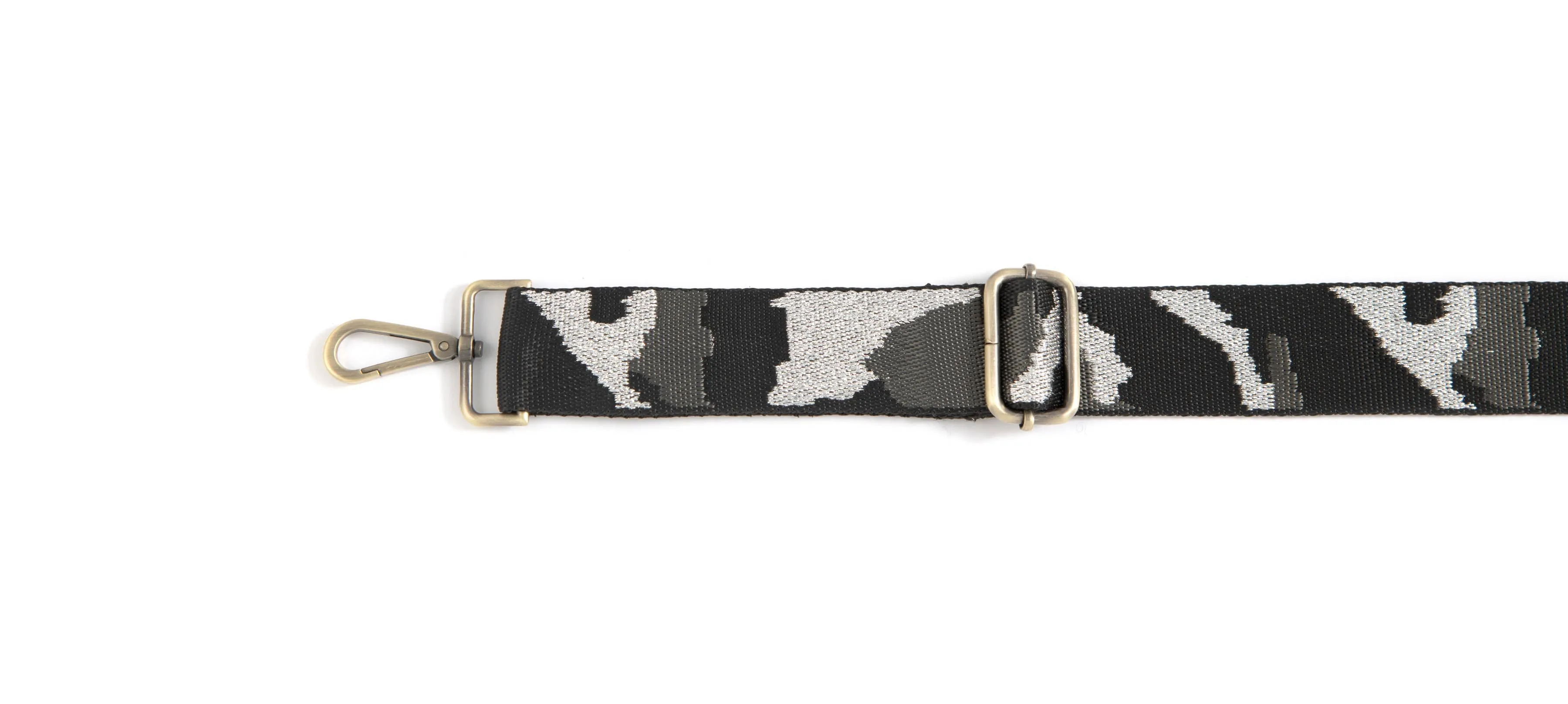 Camo Guitar Strap - Grey