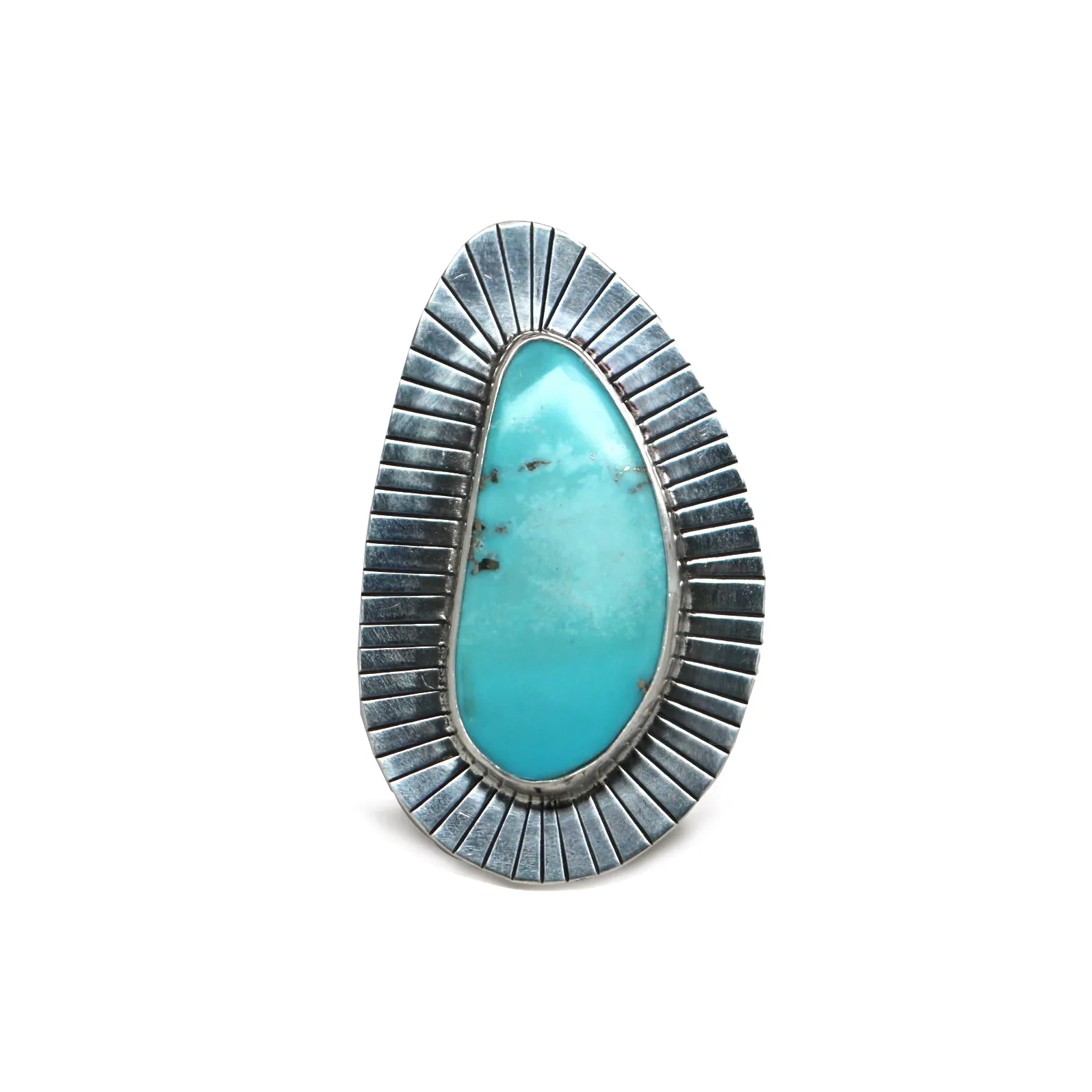 Campitos Turquoise Sunbeam Ring #1 - Size 5