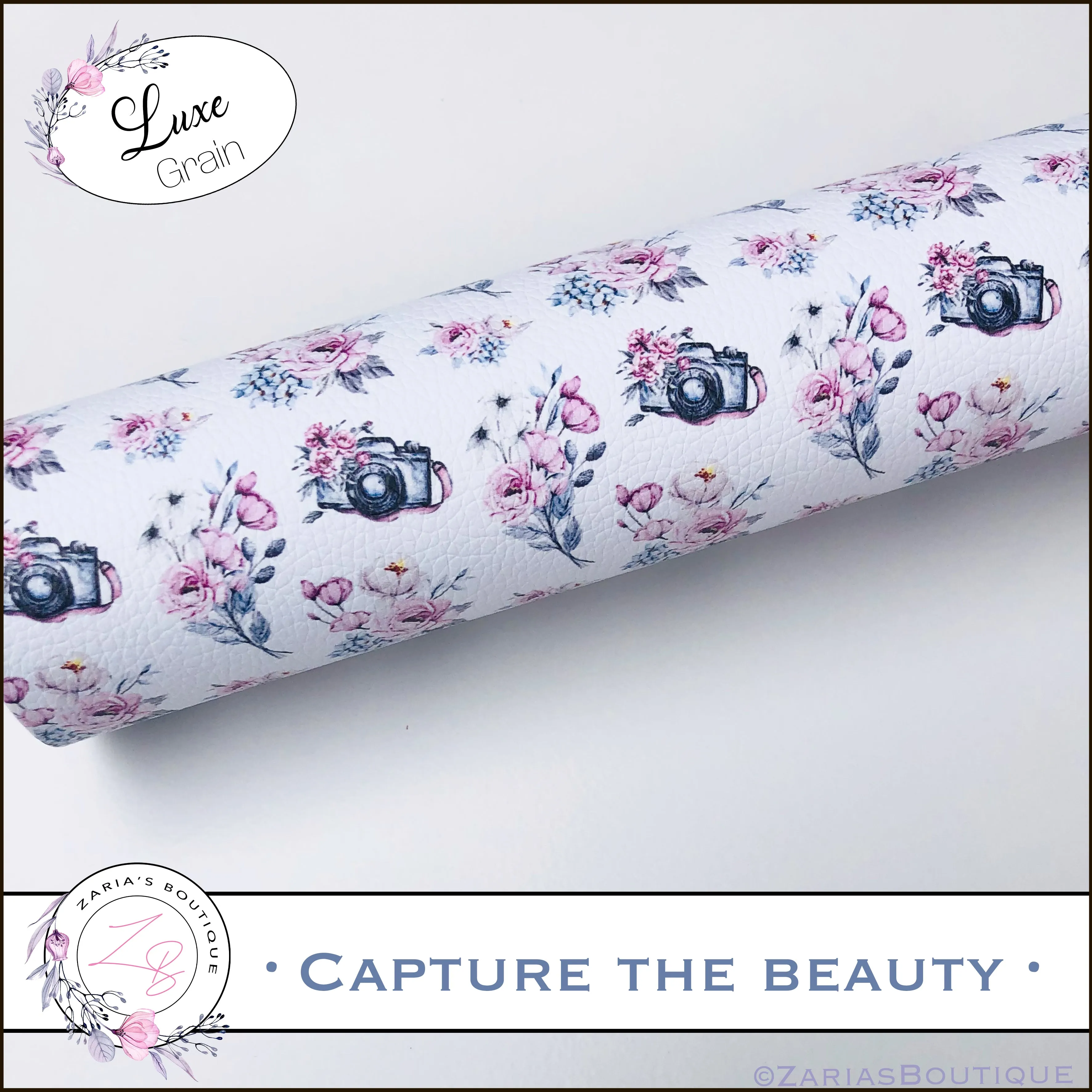 ⋅ Capture The Beauty ⋅ Exclusive Vegan Faux Leather ⋅