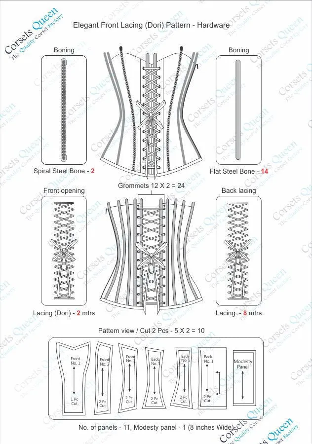 Carli Overbust Corset