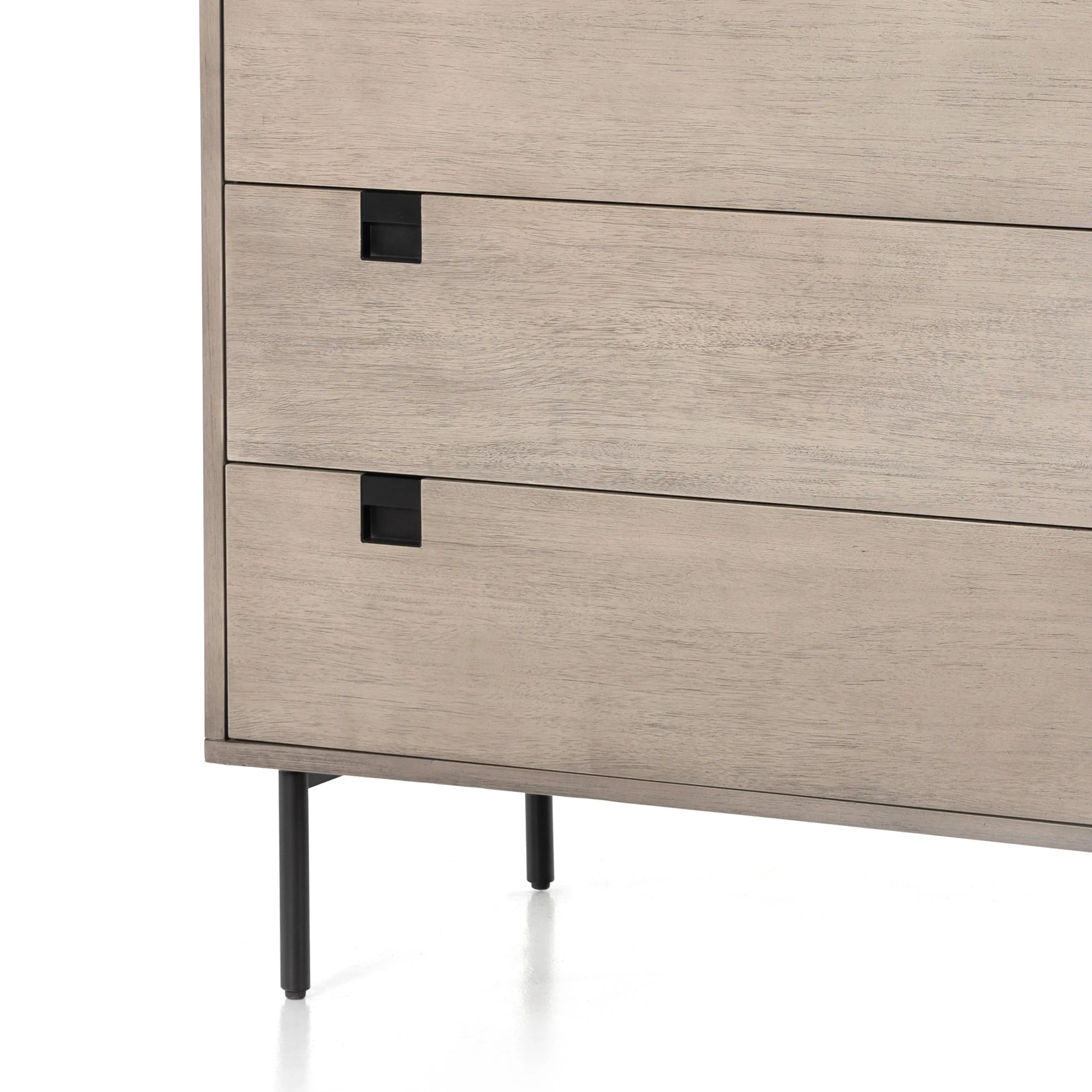 Carly 5 Drawer Dresser-Grey Wash