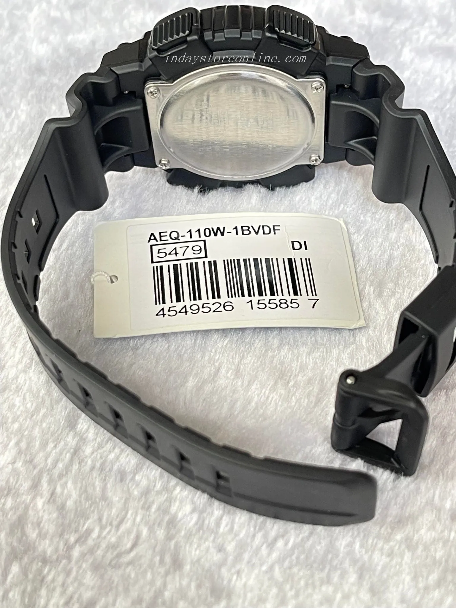 Casio Analog-Digital Men's Watch AEQ-110W-1B Resin Band Resin Glass Battery Life 10-Years