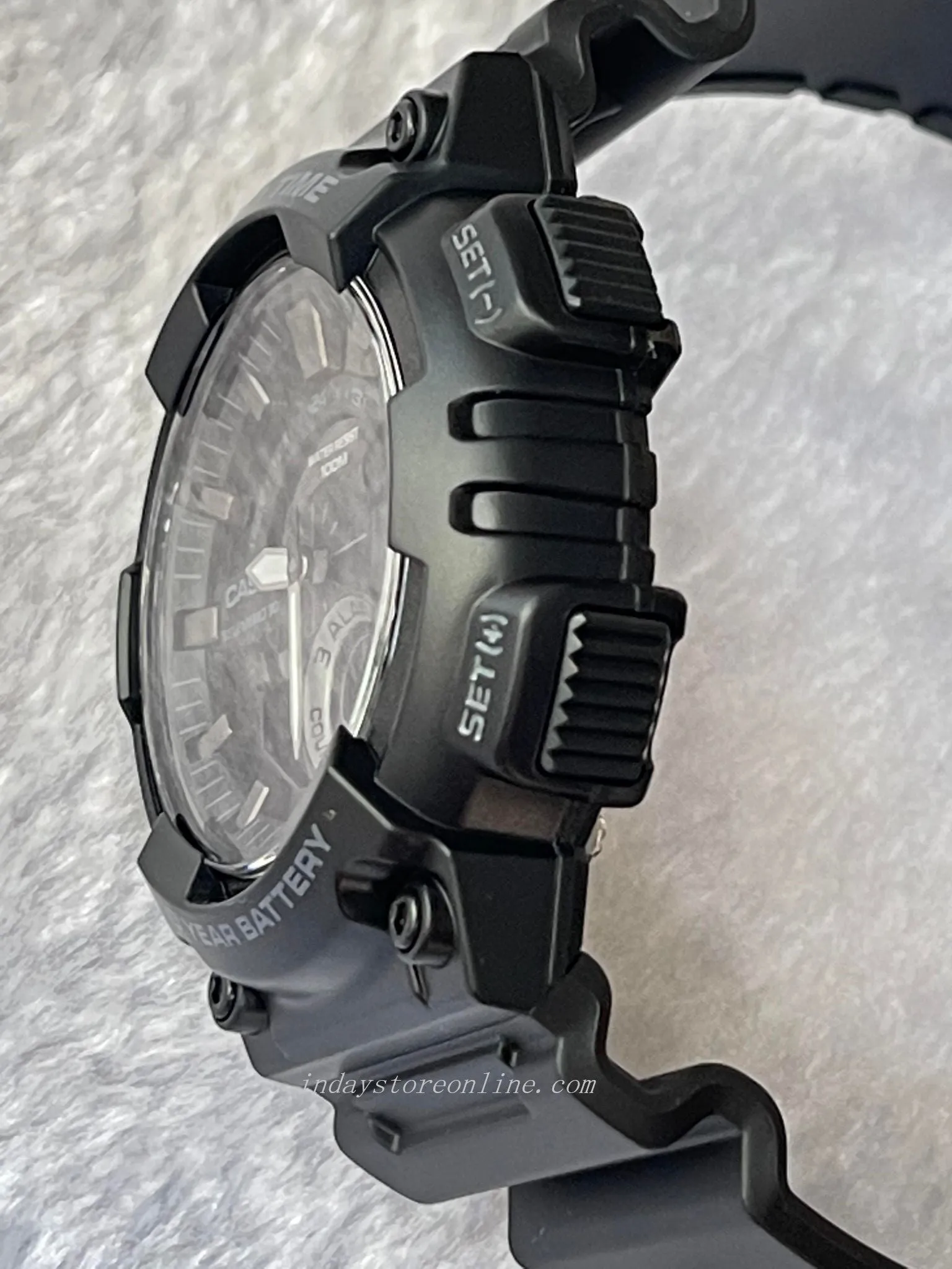 Casio Analog-Digital Men's Watch AEQ-110W-1B Resin Band Resin Glass Battery Life 10-Years