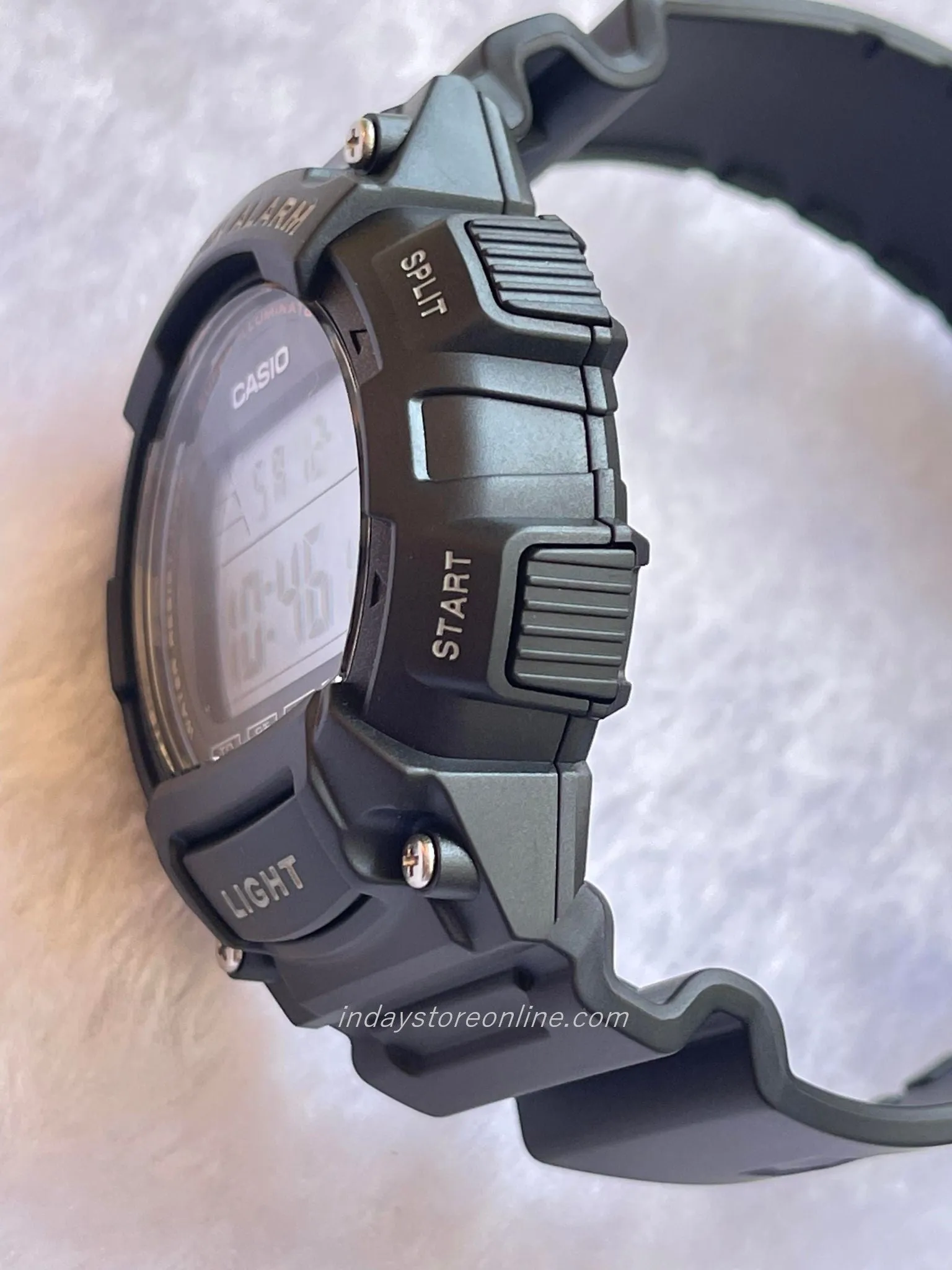 Casio Digital Men's Watch W-736H-1AV Digital Sporty Design Resin Band Resin Glass Battery Life: 10 years