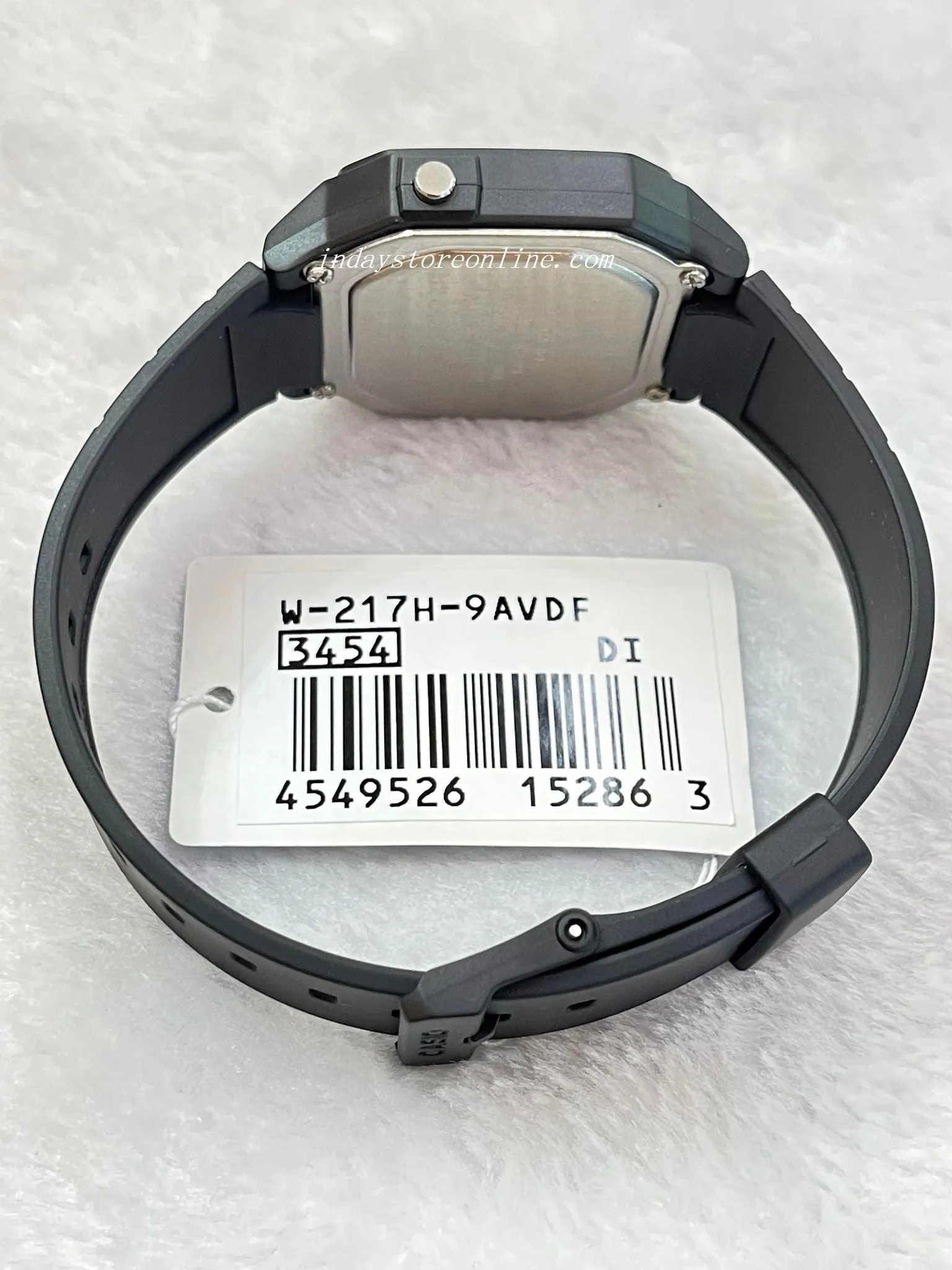 Casio Digital Unisex Watch W-217H-9A Digital  Resin Band Resin Glass
