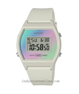 Casio Digital Women's Watch LW-205H-8A Digital Resin Band Resin Glass