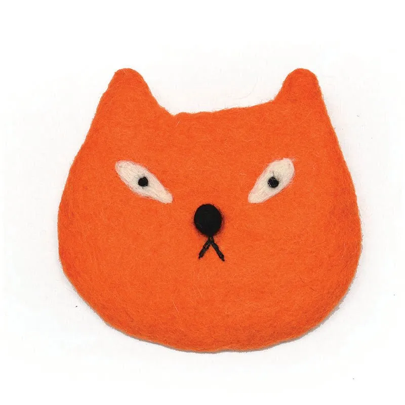 Cat Face Design Coin Purse