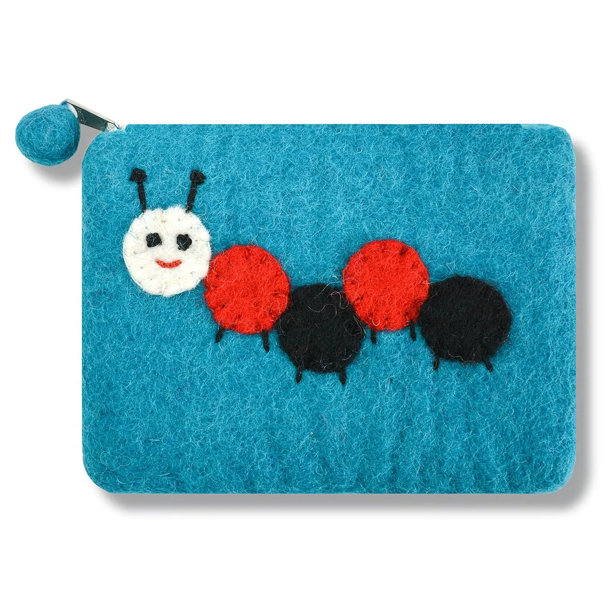 Caterpillar Design Zip Purse