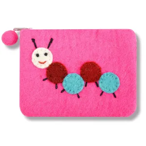 Caterpillar Design Zip Purse