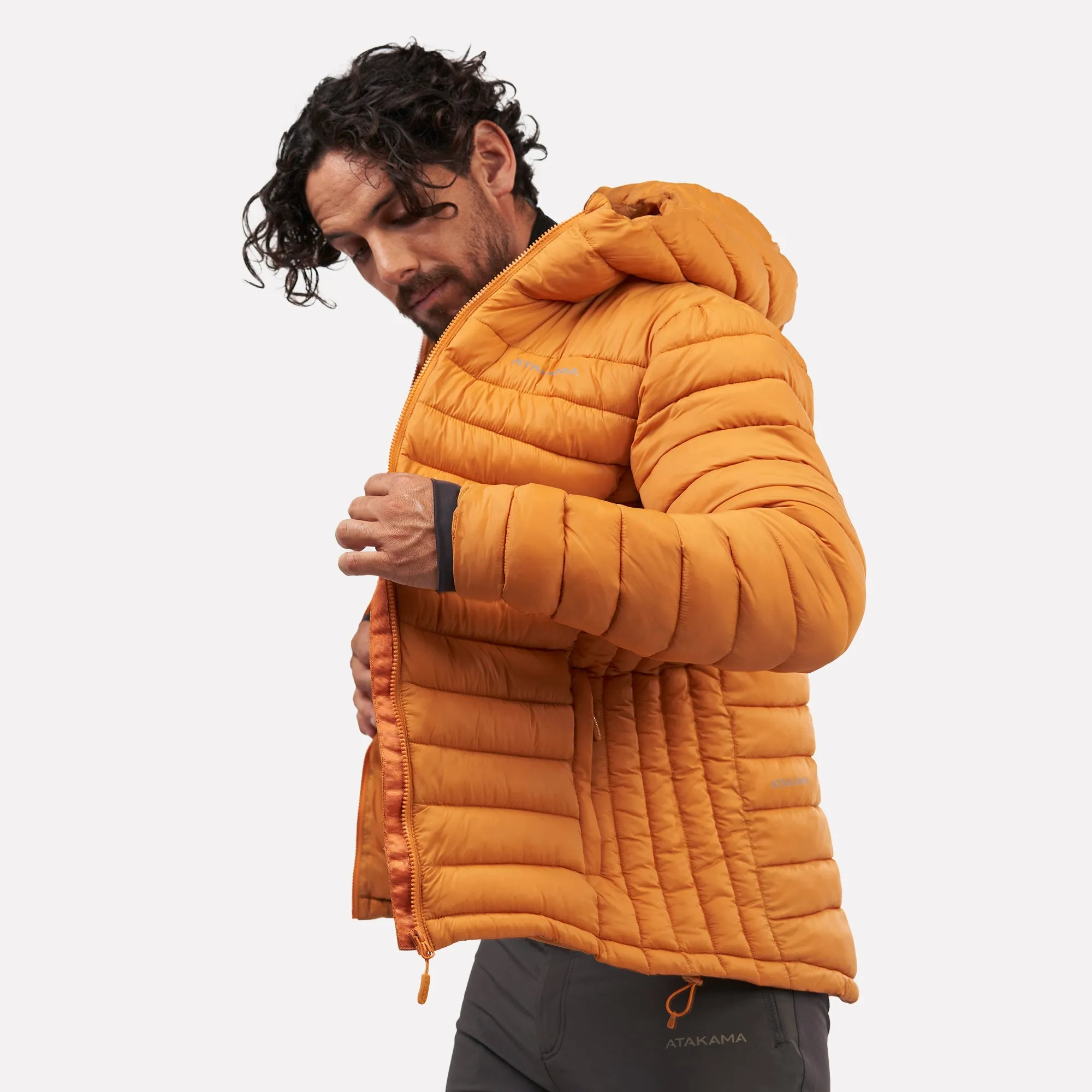 Chaqueta Parka térmica hombre hoodie Indómita Atakama Outdoor